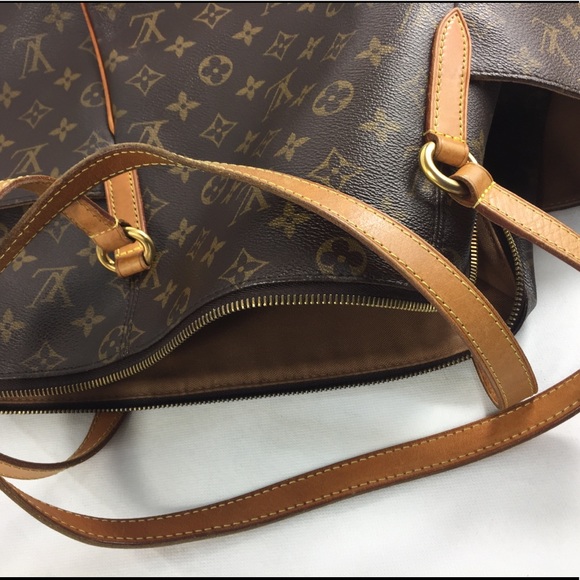 💎 ✨HUGE SIDE POCKETS✨ 💎 LOUIS VUITTON TOTE DISCONTINUED - Picture 10 of 15